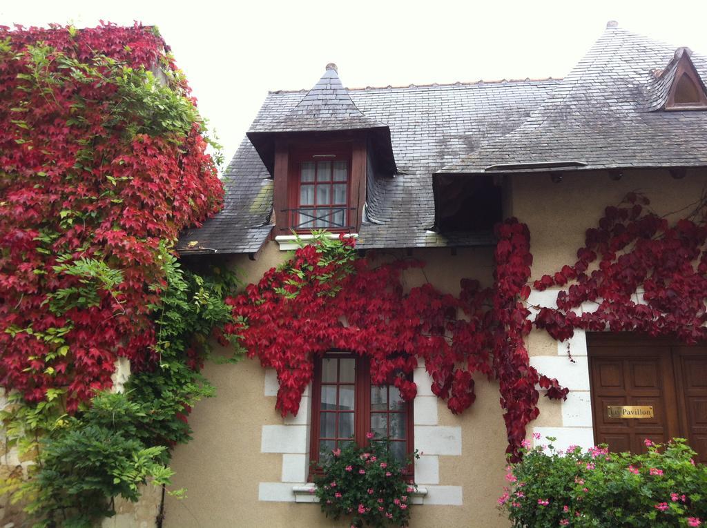 Logis Hotel La Croix Blanche Fontevraud Bagian luar foto